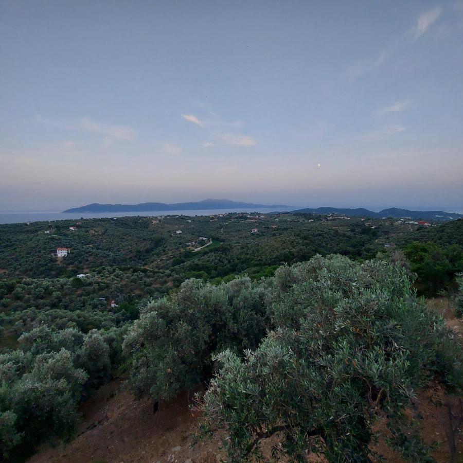 Villa Amfithea Moni Evaggelistrias Екстериор снимка